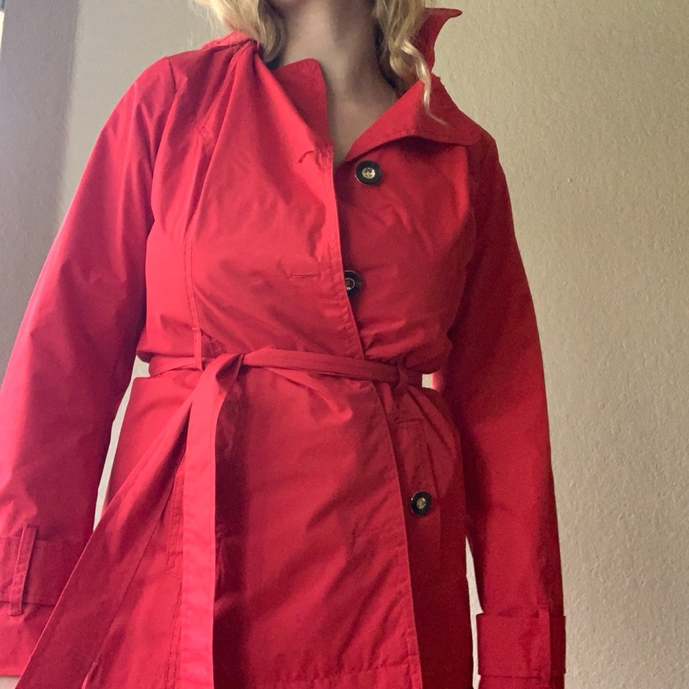 Ruby Red Rain Jacket